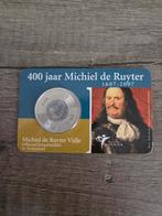 zilver coincard Michiel de Ruyter Vijfje, Postzegels en Munten, Munten | Nederland, Ophalen of Verzenden, Koningin Beatrix, Euro's
