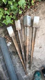 Paalpunten voor 7x7. Punten 60 cm, Ophalen, Zo goed als nieuw, Minder dan 180 cm, Palen