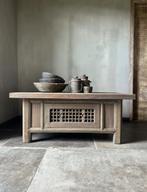 Salontafel NEPALI Driftwood Collectie, Huis en Inrichting, Tafels | Salontafels, Gebruikt, 100 tot 150 cm, 50 tot 75 cm, Rechthoekig