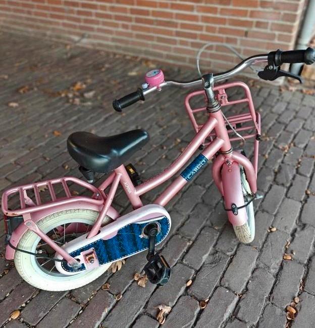 Cargo 12 inch Kinderfiets, Fietsen en Brommers, Fietsen | Meisjes, Gebruikt, 14 inch of minder, Handrem, Ophalen