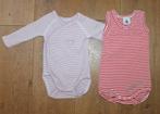 2 rompers van Petit Bateau 1m / 54 cm, Kinderen en Baby's, Babykleding | Maat 56, Petit Bateau, Gebruikt, Ophalen of Verzenden