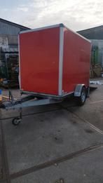 Dichte aanhanger 1300kg gesloten aanhanger geremde aanhanger, Ophalen, Gebruikt
