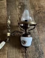 Antieke wandlamp ( lijkt op een olielamp), Antiek en Kunst, Ophalen of Verzenden