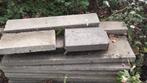 Gratis stoepranden en tegels, Tuin en Terras, Tegels en Klinkers, Ophalen, Gebruikt, Beton, Terrastegels