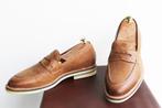 Nieuw! Mac Fincher loafer met witte zool in maat 8 = maat 42, Loafers, Mac Fincher, Bruin, Nieuw