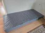 Compleet IKEA Bedset - VADSÖ Matras, Beschermer & Hoeslaken, 90 cm, Eenpersoons, Zwart, Ophalen of Verzenden