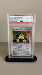 1999 Pokémon Snorlax Holo CD Promo Japanese #143 PSA 10, Ophalen of Verzenden, Zo goed als nieuw, Losse kaart