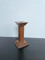 Eiken kandelaar - Meubelfabriek Oisterwijk, Ophalen of Verzenden, Zo goed als nieuw, Hout, Minder dan 25 cm