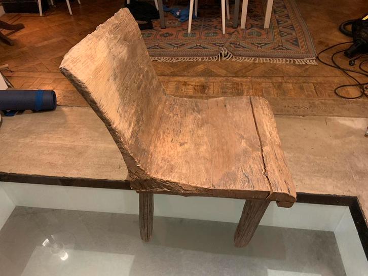 Rustieke Houten Bank, Antiek en Kunst, Antiek | Meubels | Stoelen en Banken, Ophalen