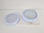 6 LUG Buiten wandlamp Satela III - IP54 slagvast wit metaal, Wandlamp, Ophalen of Verzenden, Netvoeding, 50 tot 250 watt