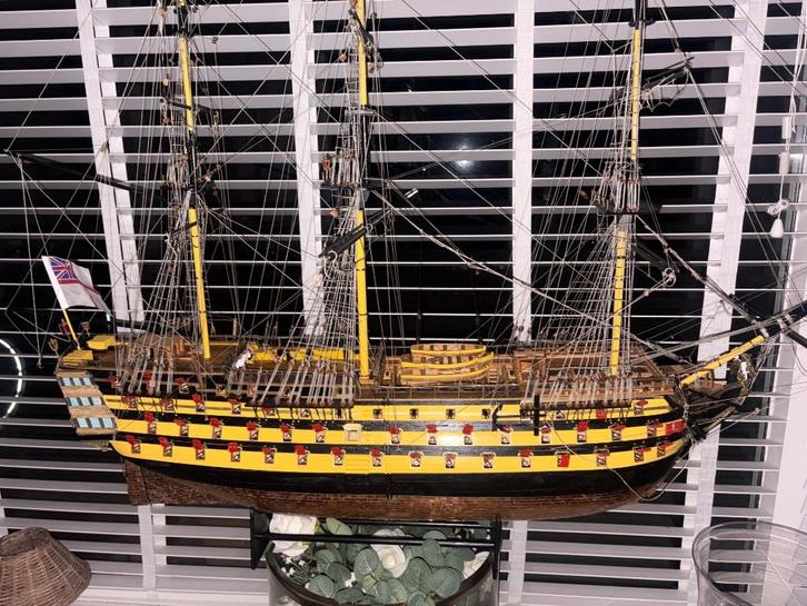 HMS Victory, Hobby en Vrije tijd, Modelbouw | Boten en Schepen, Gebruikt, Overige merken, Ophalen