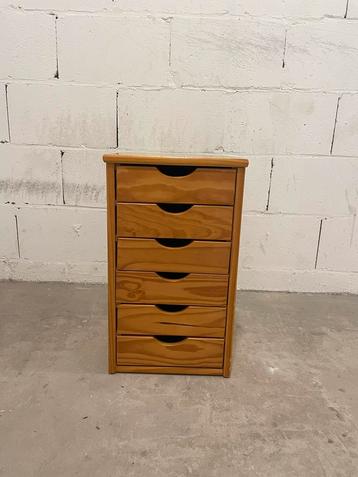 Ladekast, Hout, 6 Laden