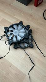 3x 140mm fans molex, Ophalen of Verzenden, Zo goed als nieuw, Luchtkoeling