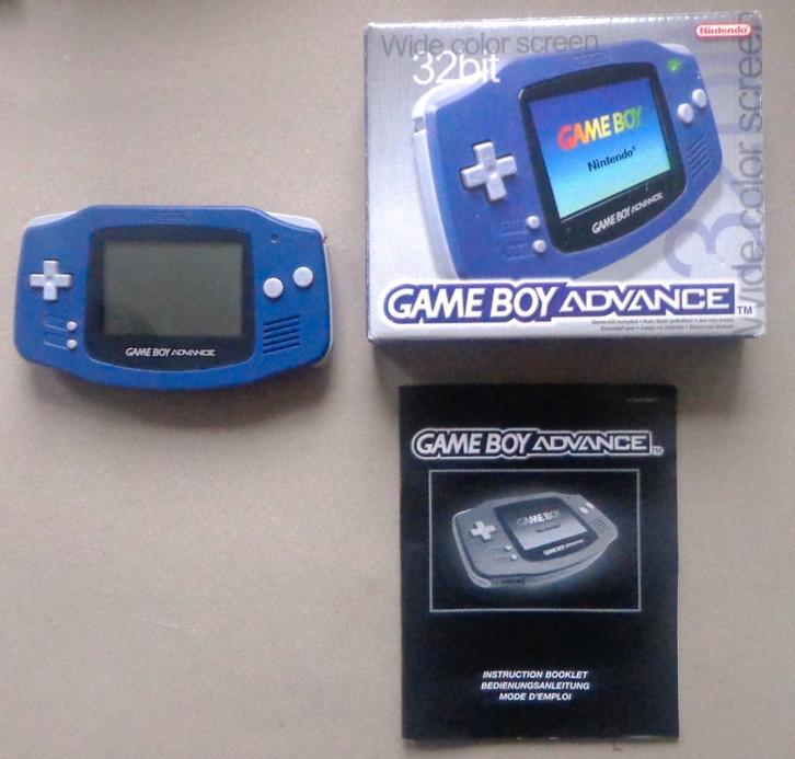 Gameboy Advance in doos, Spelcomputers en Games, Spelcomputers | Nintendo Game Boy, Gebruikt, Game Boy Advance, Ophalen of Verzenden