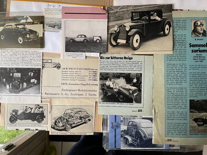 Items DKW, Auto Union, w.o. Monza en 1000 SP, Boeken, Auto's | Folders en Tijdschriften, Gelezen, Overige merken, Ophalen of Verzenden