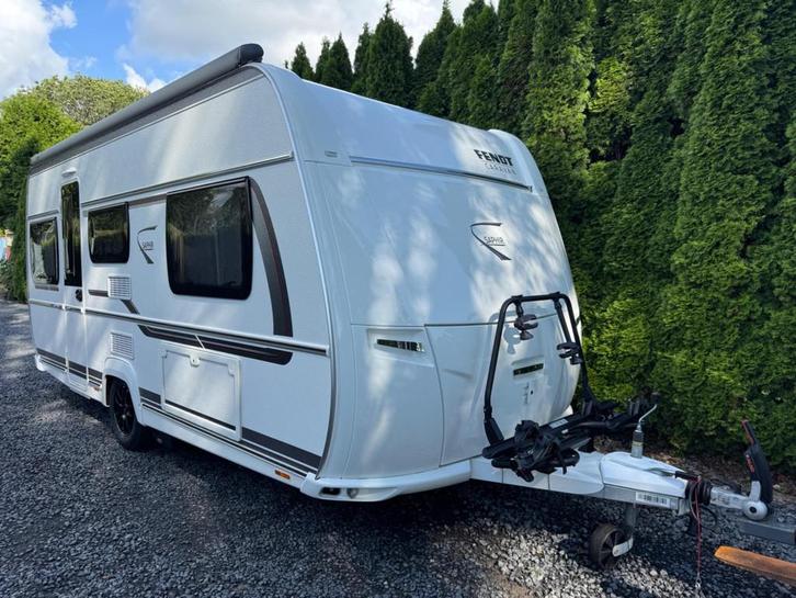 Fendt 465 TG Saphir ENKELE BEDDEN RIANTE ZIT TUSSENBED MOVER, Caravans en Kamperen, Caravans, Bedrijf, 1250 - 1500 kg, Fendt, 7 tot 8 meter