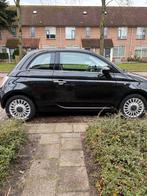 Fiat 500 1.4 16V 2009 Zwart Panorama dak, Voorwielaandrijving, 31 €/maand, 4 cilinders, 100 pk
