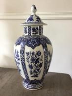 Delftsblauwe dekselvaas… Nu bezorgd voor € 0,99, Ophalen of Verzenden
