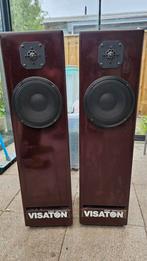 Visaton zelfbouw speakers, Audio, Tv en Foto, Luidsprekers, Zo goed als nieuw, 60 tot 120 watt, Front, Rear of Stereo speakers