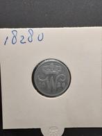 10 cent 1828 U Willem I, Postzegels en Munten, Munten | Nederland, Zilver, Ophalen of Verzenden, 10 cent, Koning Willem I