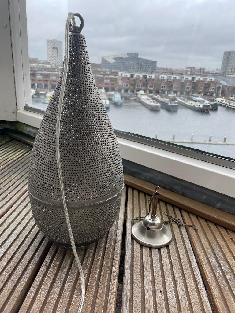 Zenza hanglamp, Ophalen, Orientaals, Zo goed als nieuw, Metaal