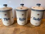 Zeller Fayence Petit Rose Voorraadpotten, Ophalen of Verzenden, Zo goed als nieuw