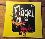 FLUGEL  - reclamebord - plaatje 23,5cm kunststof, Verzamelen, Ophalen of Verzenden, Zo goed als nieuw, Reclamebord
