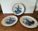 J.C.V, Hunnik Delft Blauw wandborden, Ophalen of Verzenden