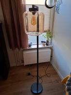 Moderne staande lamp, Huis en Inrichting, Lampen | Vloerlampen, Ophalen, Zo goed als nieuw, Glas, 150 tot 200 cm