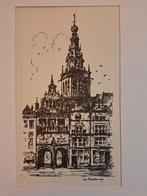 Litho Nijmegen - Jan Poortenaar, Antiek en Kunst, Kunst | Etsen en Gravures, Ophalen of Verzenden