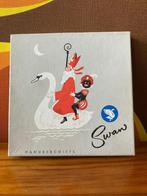 60's Swan doos je met zakdoekjes Sinterklaas en Zwarte Piet, Ophalen of Verzenden, Gebruikt