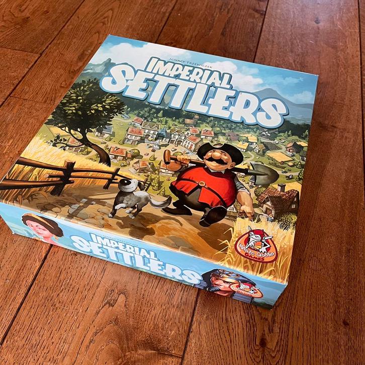 Imperial Settlers, Hobby en Vrije tijd, Gezelschapsspellen | Bordspellen, Gebruikt, Een of twee spelers, Drie of vier spelers