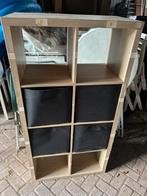 Ikea kallax 8 vaks met 2 bakken, Huis en Inrichting, Kasten | Overige, Ophalen, Gebruikt