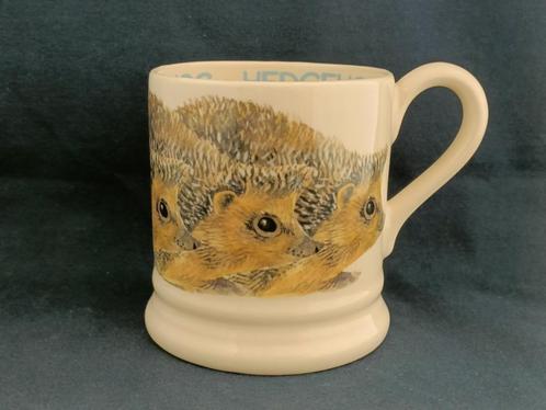 Emma Bridgewater - half pint mug Hedgehog / egels, Huis en Inrichting, Keuken | Servies, Kop(pen) en/of Schotel(s), Overige stijlen