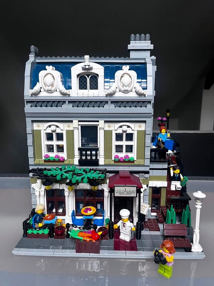 Lego Creator Expert 10243 Parisian Restaurant, Kinderen en Baby's, Speelgoed | Duplo en Lego, Zo goed als nieuw, Lego, Complete set