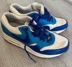 Nike Air Max 1 vintage sail hyper blue gum maat 36,5, Blauw, Ophalen of Verzenden, Sneakers of Gympen, Zo goed als nieuw