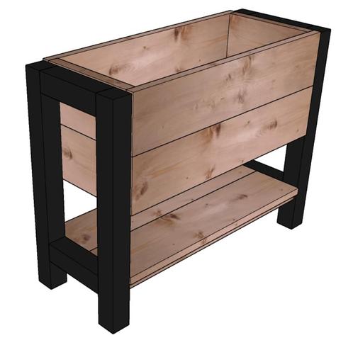 Unieke Houten Plantenbakken op Maat – Gemaakt voor buiten, Tuin en Terras, Bloembakken en Plantenbakken, Nieuw, Kunststof, Binnen