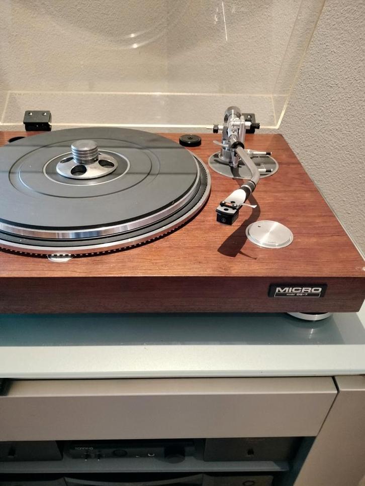 Micro Seiki DQ7 Draaitafel, Audio, Tv en Foto, Platenspelers, Gebruikt, Platenspeler, Overige merken, Pitch-regelaar, Ophalen