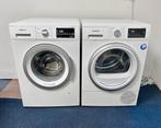 Setje Siemens IQ500 Wasmachine & Warmtepomp Droger A++, Minder dan 85 cm, Www.siemens-home.com, 8 tot 10 kg, Germany