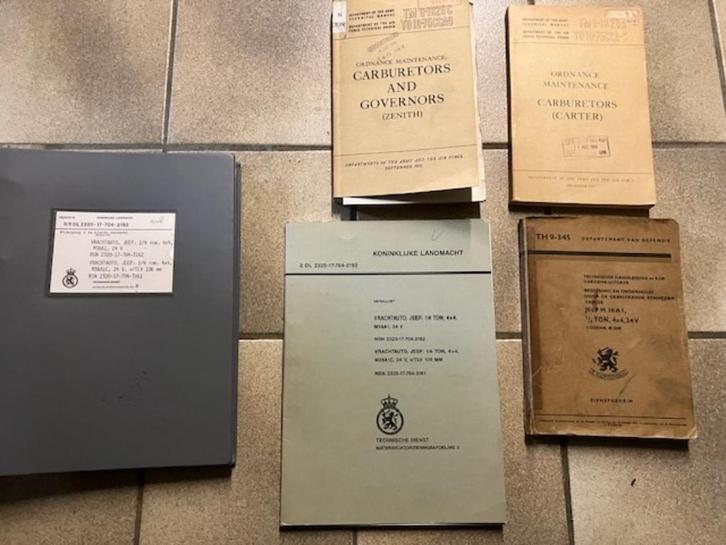 Boeken legervoertuigen/wapens ex NL leger oa Nekaf, YA div, Verzamelen, Militaria | Algemeen, Landmacht, Boek of Tijdschrift, Nederland