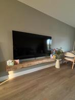 Handgemaakte massief houten balk (TV meubel), Huis en Inrichting, Kasten | Televisiemeubels, Eikenhout, Nieuw, Ophalen of Verzenden
