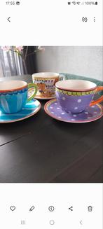 Blond Amsterdam kop en schotel set (3 stuks), Huis en Inrichting, Keuken | Servies, Gebruikt, Blond Amsterdam, Ophalen of Verzenden