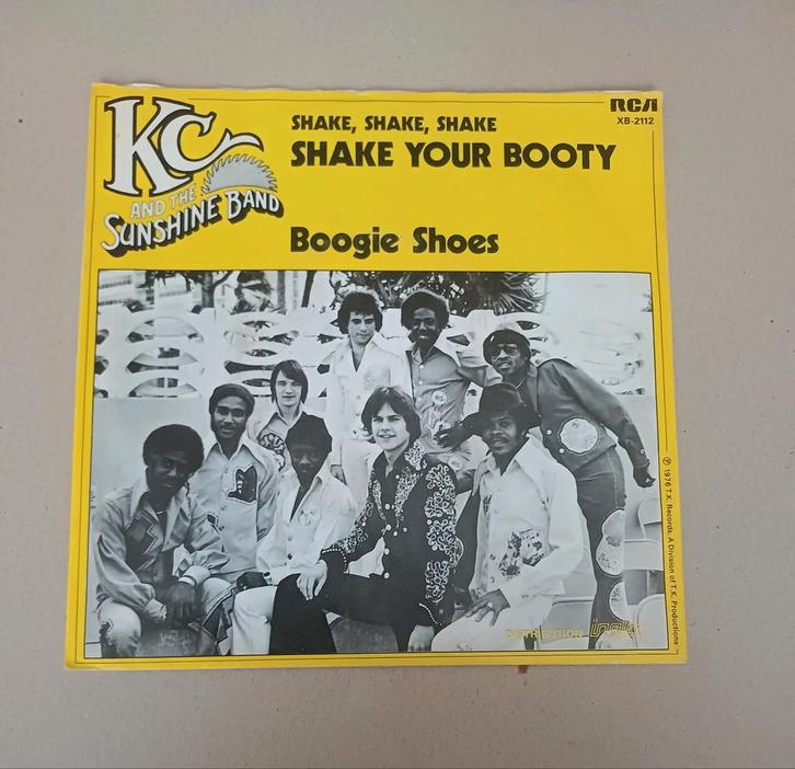 KC & Sunshine Band - Shake, Shake, Shake, Shake Your Booty, Cd's en Dvd's, Vinyl Singles, Gebruikt, Single, Pop, 7 inch, Ophalen of Verzenden