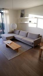 Chaise longue bank ASTHA beige hoek links van SOFACOMPANY, Huis en Inrichting, Ophalen, Hout, 75 tot 100 cm, Zo goed als nieuw