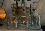 3x Vintage Kluk kluk karaf, Antiek en Kunst, Ophalen