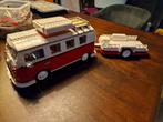 Lego 10220 VW T1 camperbus incl Moc aanhanger!! BOC-10220-AR, Ophalen of Verzenden, Zo goed als nieuw, Complete set, Lego