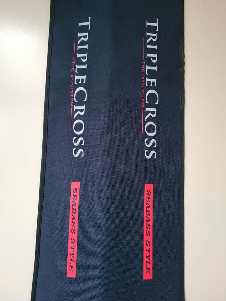 Major Craft Triple Cross TCX-862ML Seabass Style, Watersport en Boten, Hengelsport | Roofvissen, Zo goed als nieuw, Werphengel