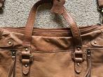 Echt leren tas, 40 tot 60 cm, Bruin, Minder dan 35 cm, Ophalen of Verzenden