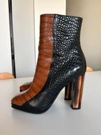 Dries van Noten leren enkellaarsjes (38) - ongedragen!, Bruin, Nieuw, Ophalen of Verzenden, Dries van Noten