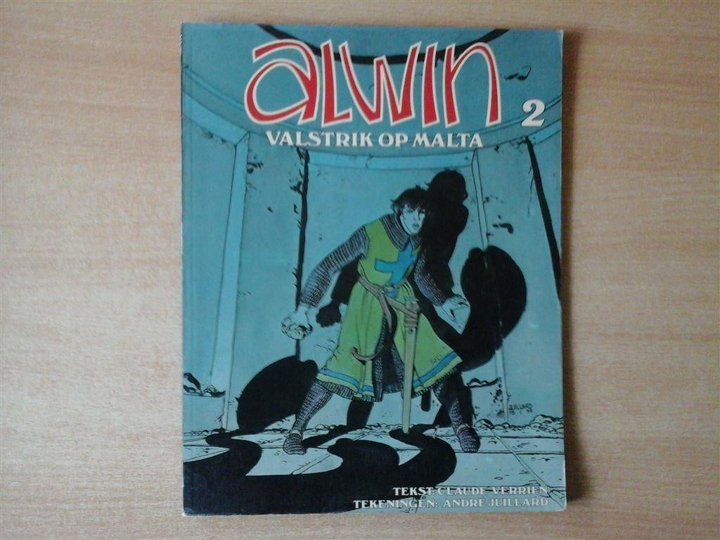 ns2-alwin-deel 2-valstrik op malta-uitstekende staat, Boeken, Stripboeken, Eén stripboek, Ophalen of Verzenden, Zo goed als nieuw